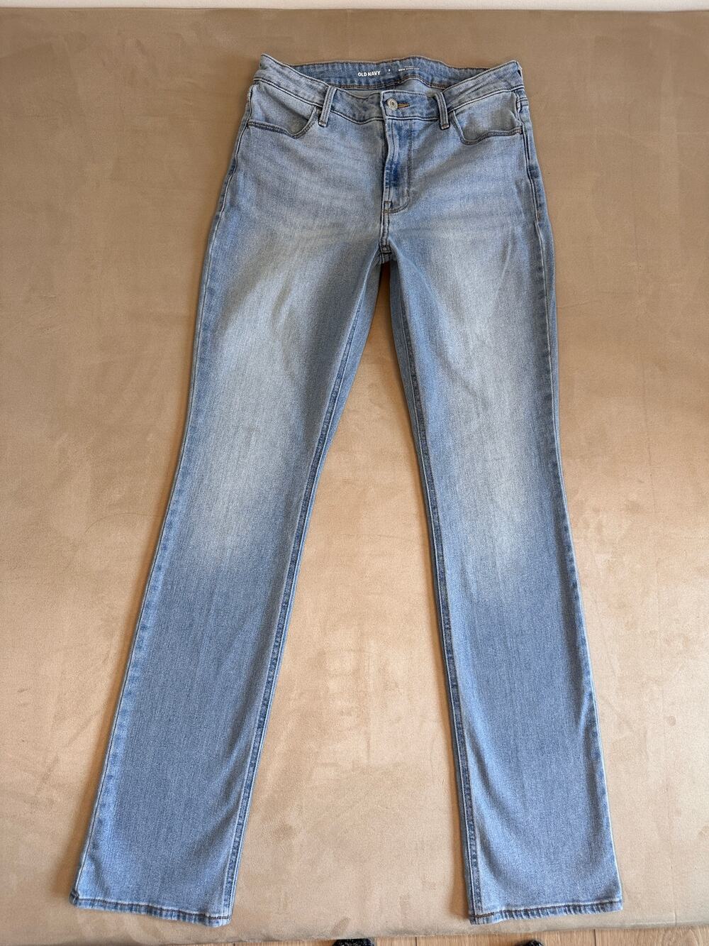 Old Navy Wow BootCut Jeans Size 8 Light Wash